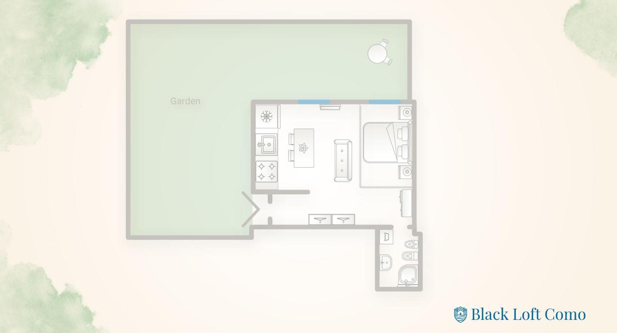 Black Loft Como By Rent All Como Eksteriør billede